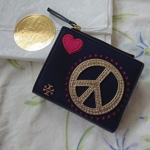 Tory Burch Peace & Love Mini Wallet